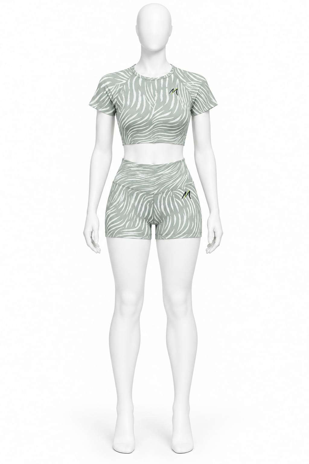 Set Manga corta & Shorts sin costuras