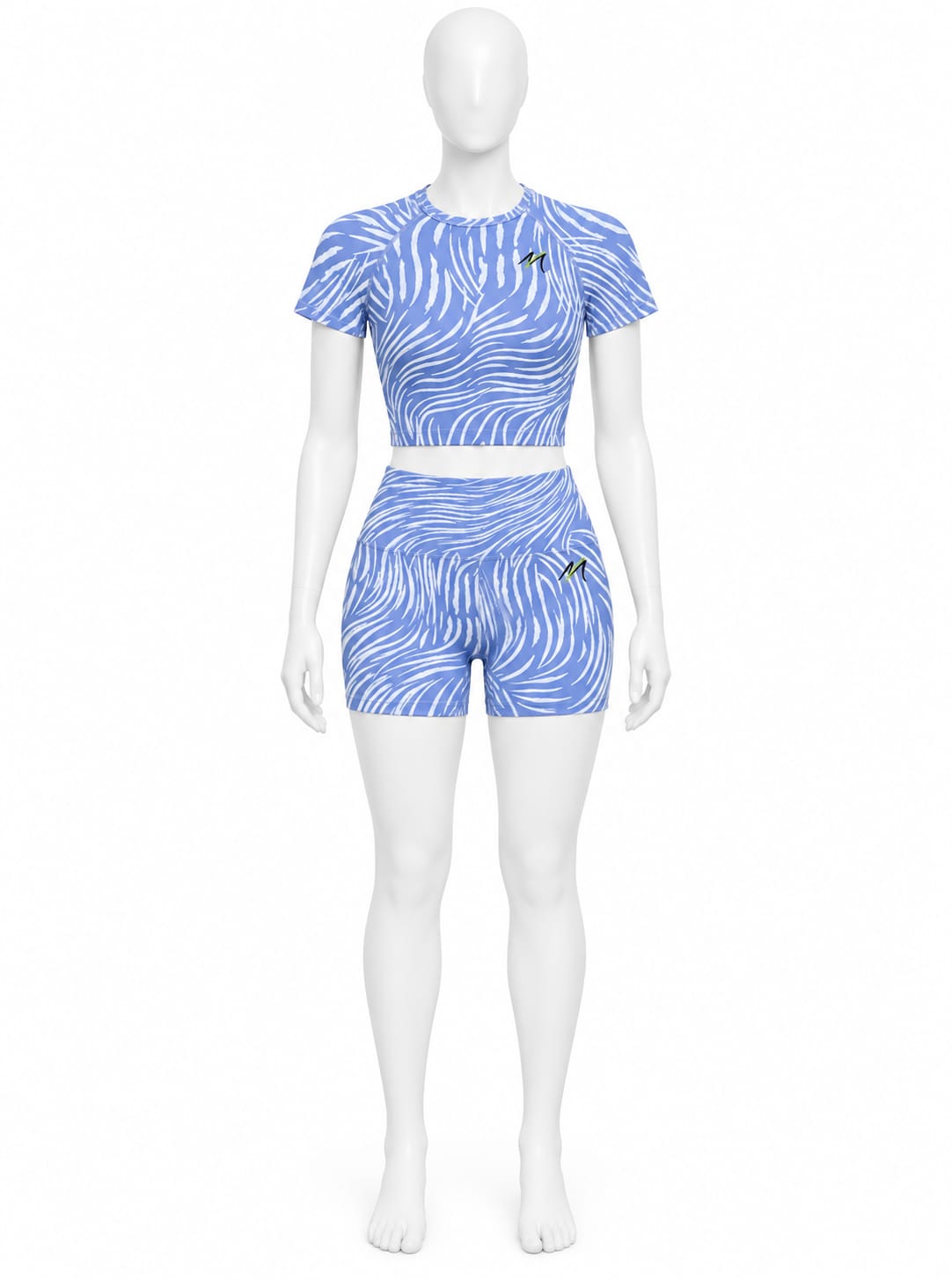 Set Manga corta & Shorts sin costuras