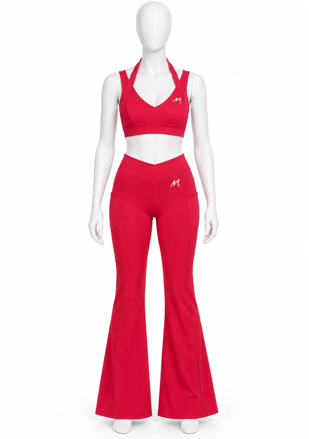 Set Bra & Pantalón bell-bottom
