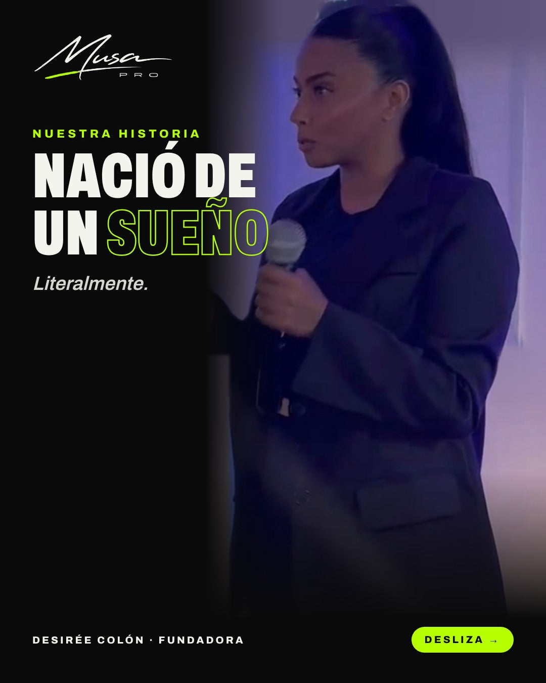 Desirée Colón, fundadora de MUSA PRO
